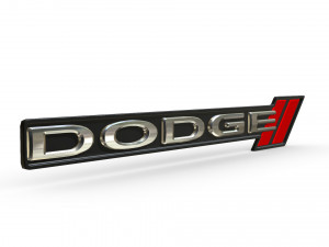 dodge logo 3D-Modell