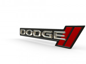 dodge logo 3D-Modell