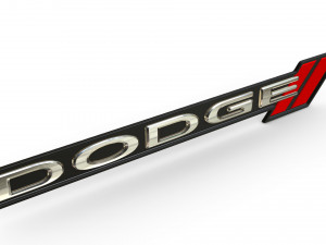 dodge logo 3D-Modell