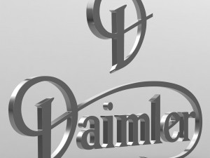 daimler logo 3D मॉडल
