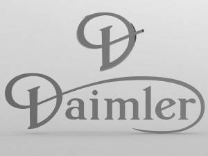 daimler logo 3D मॉडल