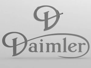 daimler logo 3D Model