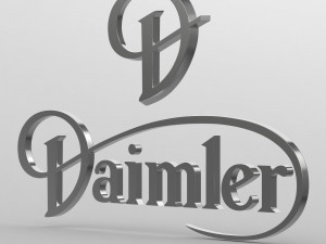 daimler logo 3D मॉडल
