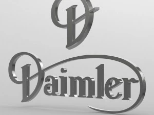 daimler logo 3D Model