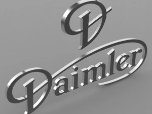 daimler logo 3D Model