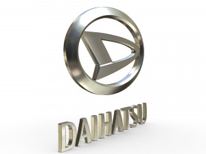 daihatsu logo 3D 模型