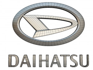 daihatsu logo 3D 模型