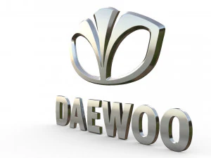 daewoo logo 3D Model