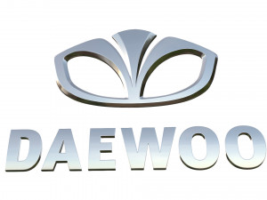 daewoo logo Modelo 3D