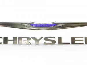 크라이슬러 로고 3D 모델