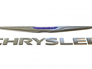 chrysler logo Modelo 3D