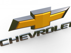 chevrolet logo 3D Model