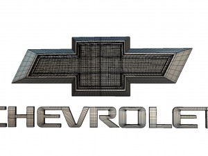 chevrolet logo 3D Model