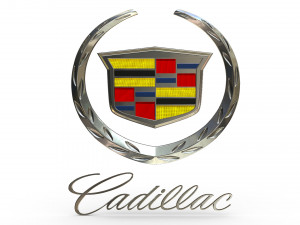 cadillac logo 3D Model
