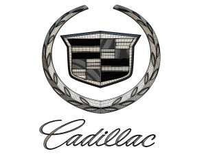 cadillac logo 3D 모델