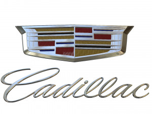 cadillac logo 2 3D Model