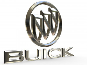 buick logo 2 3D Model