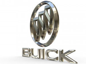 buick logo 2 3D Model