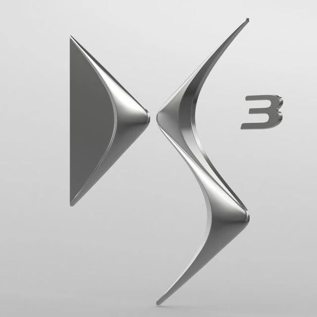 ds logo 3D Model .c4d .max .obj .3ds .fbx .stl .blend 