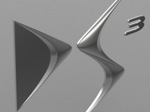 ds logo Modelo 3D