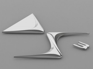 ds logo Modelo 3D