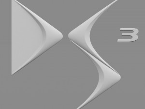 ds logo Modelo 3D