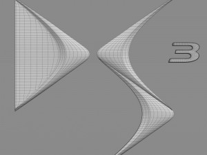 ds logo Modelo 3D