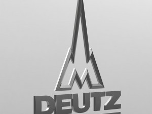 deutz logo 3Dモデル