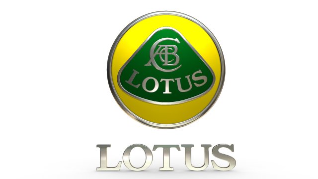 lotus logo Modelo 3D .c4d .max .obj .3ds .fbx .stl .blend 