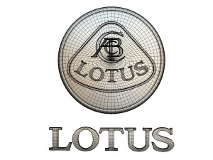 lotus logo Modelo 3D