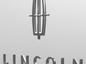 lincoln logo 3D Model