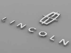 lincoln logo 3D Model