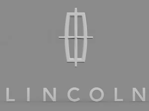 lincoln logo 3D Model