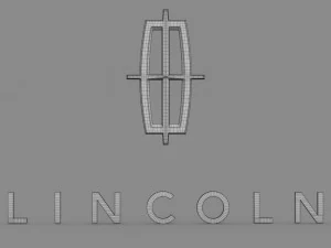 lincoln logo 3D Model