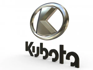 kubota logo 3D Model