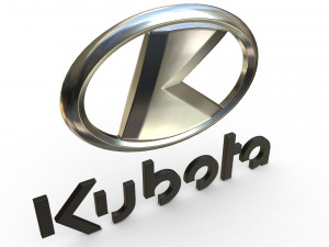 kubota logo 3D-Modell