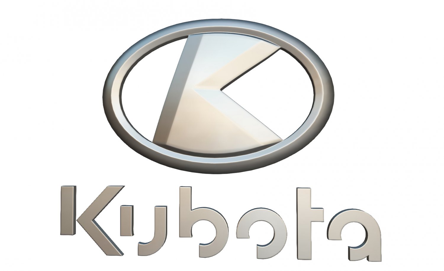 Kubota logo 3D Model in Parts of auto 3DExport