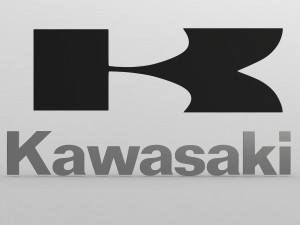 kawasaki logo 3D Модель