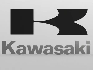 kawasaki logo 3D Model