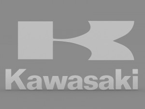kawasaki logo 3D Модель