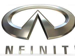 Infiniti-Logo 3D Modell