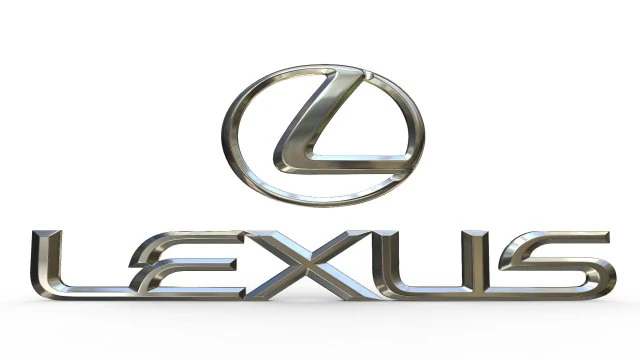 lexus logo 3D Model .c4d .max .obj .3ds .fbx .stl .blend 