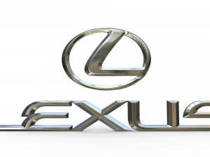 lexus logo 3D Model