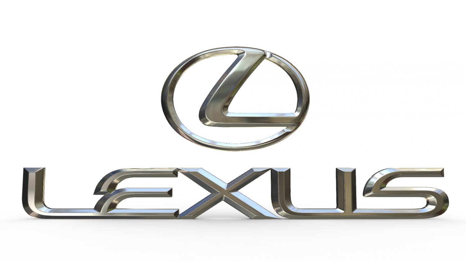 Lexus Logo 3d Model In Parts Of Auto 3dexport