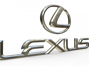 lexus logo 3D Model