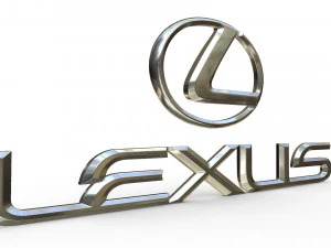 lexus logo 3D Model