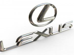 lexus logo 3D Model