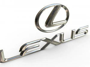 lexus logo 3D Model