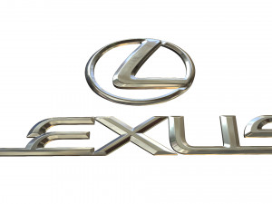 lexus logo 3D Model