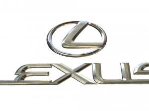 lexus logo 3D Model